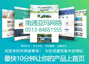 南通專業(yè)網(wǎng)站公司 網(wǎng)絡(luò)宣傳與服務(wù)的關(guān)鍵注意點(diǎn)