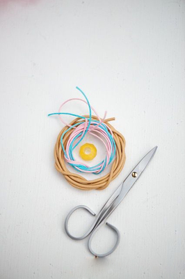 手鏈編織教程 兩種皮繩手鏈編制方法圖解與縫紉日用品批發(fā)指南