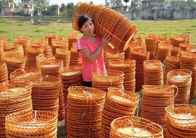 河內(nèi)編織村的傳統(tǒng)手藝 縫紉日用品批發(fā)市場(chǎng)探秘