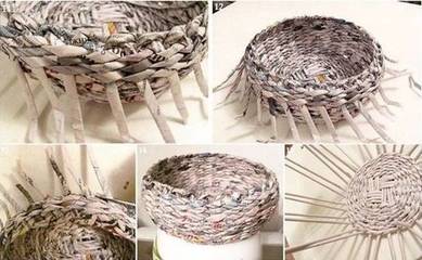 廢舊報紙巧變身，創意DIY點亮生活 從縫紉日用品到實用家居，附詳細教程